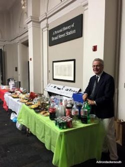 Michael Pitchford at 2015 Food Table