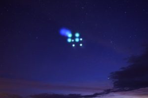 Rocket Launch from Wallops, by Stuart Squier