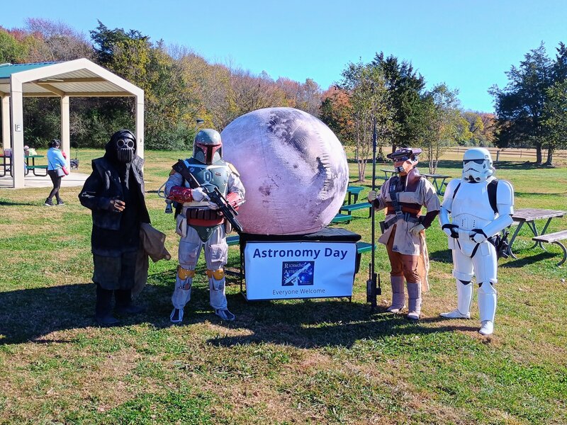 Our sign display at RAD 2025